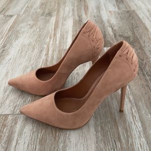Steve Madden size 9 tan suede heels